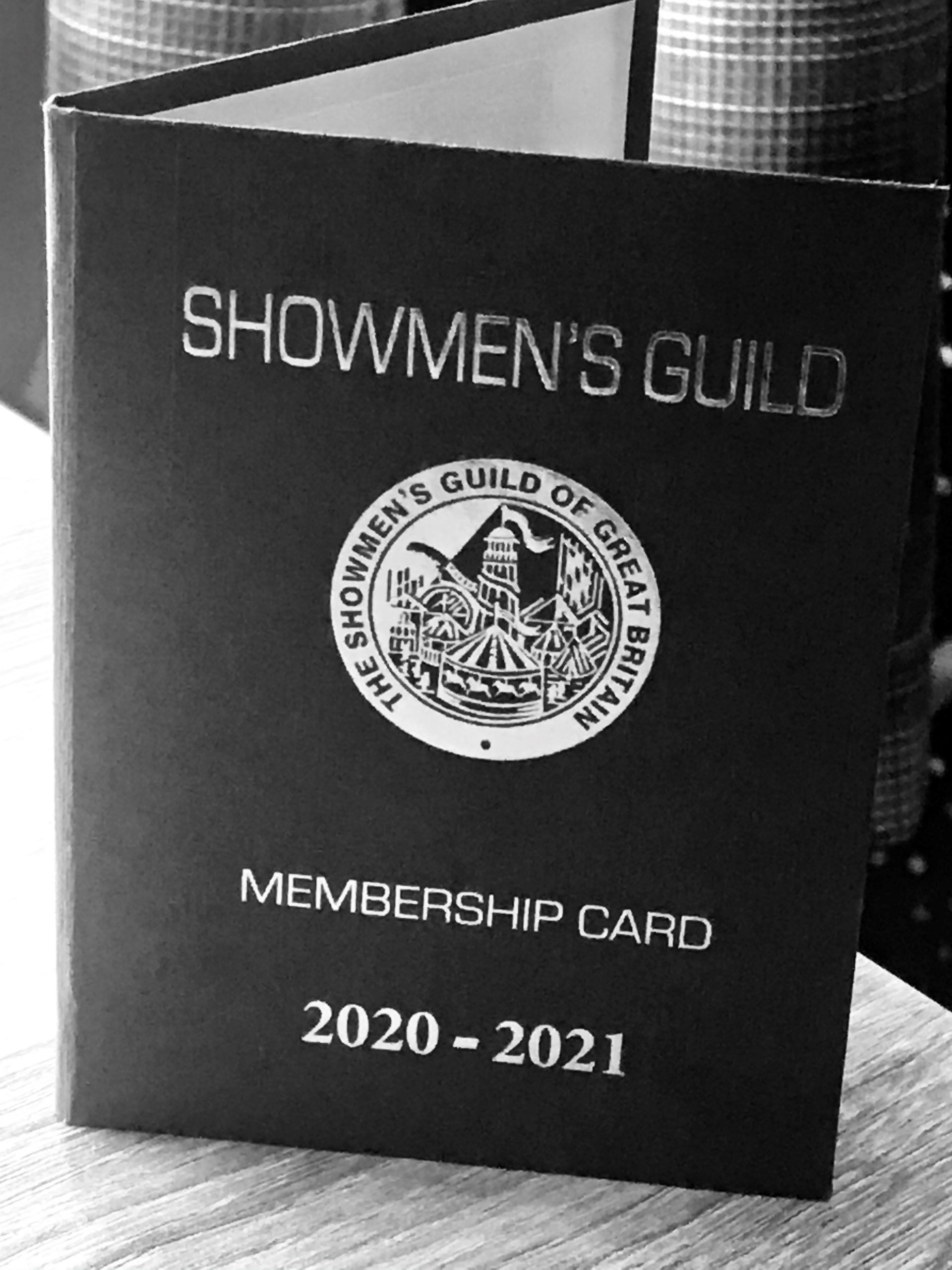 Acer Insurance Showmen's Guild Membership Card